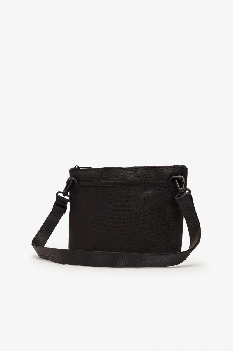 Black Fred Perry Tonal Tape Tricot Side Women's Bags | PH 1831ILHS